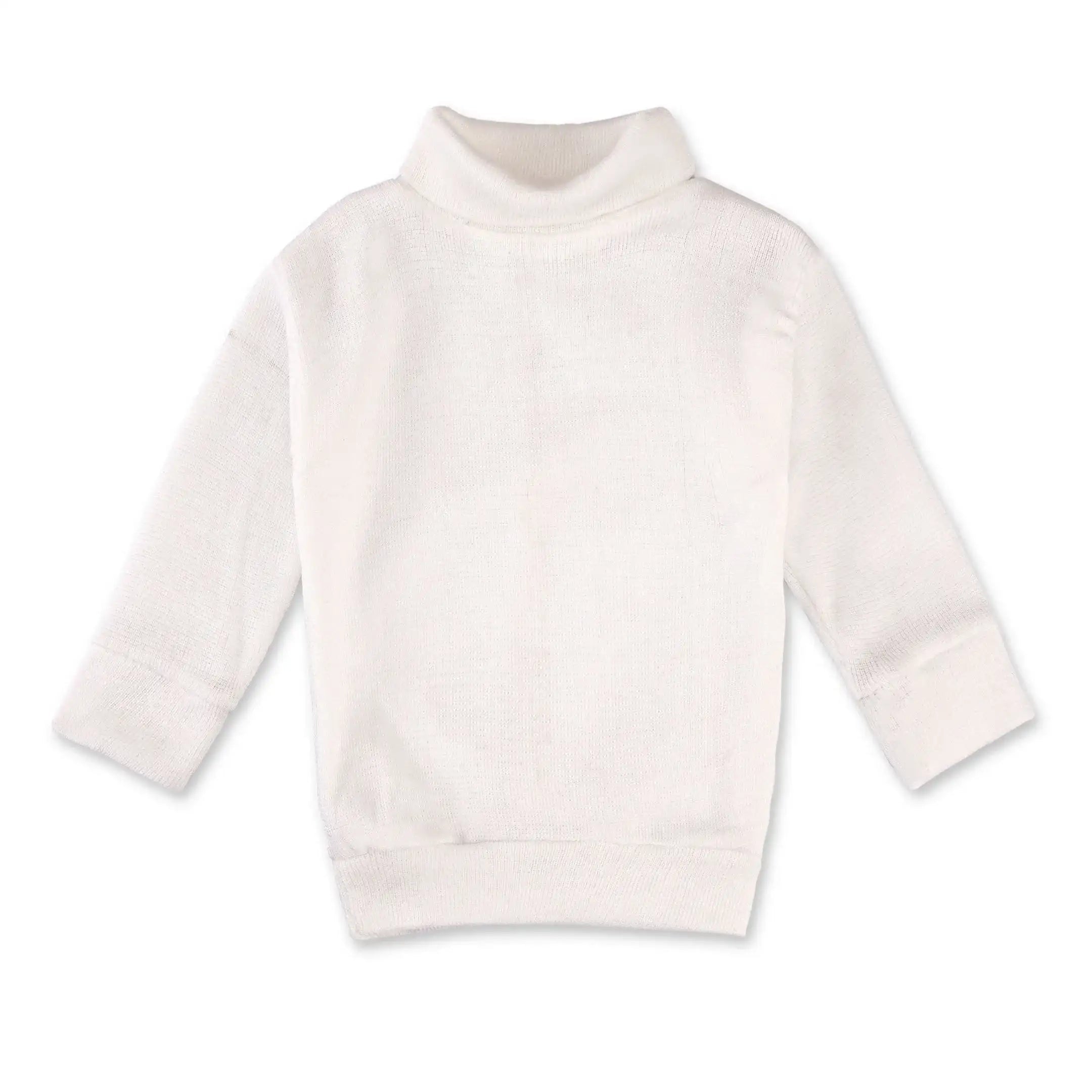 Pack of 2 High Neck White - Kiddiesco