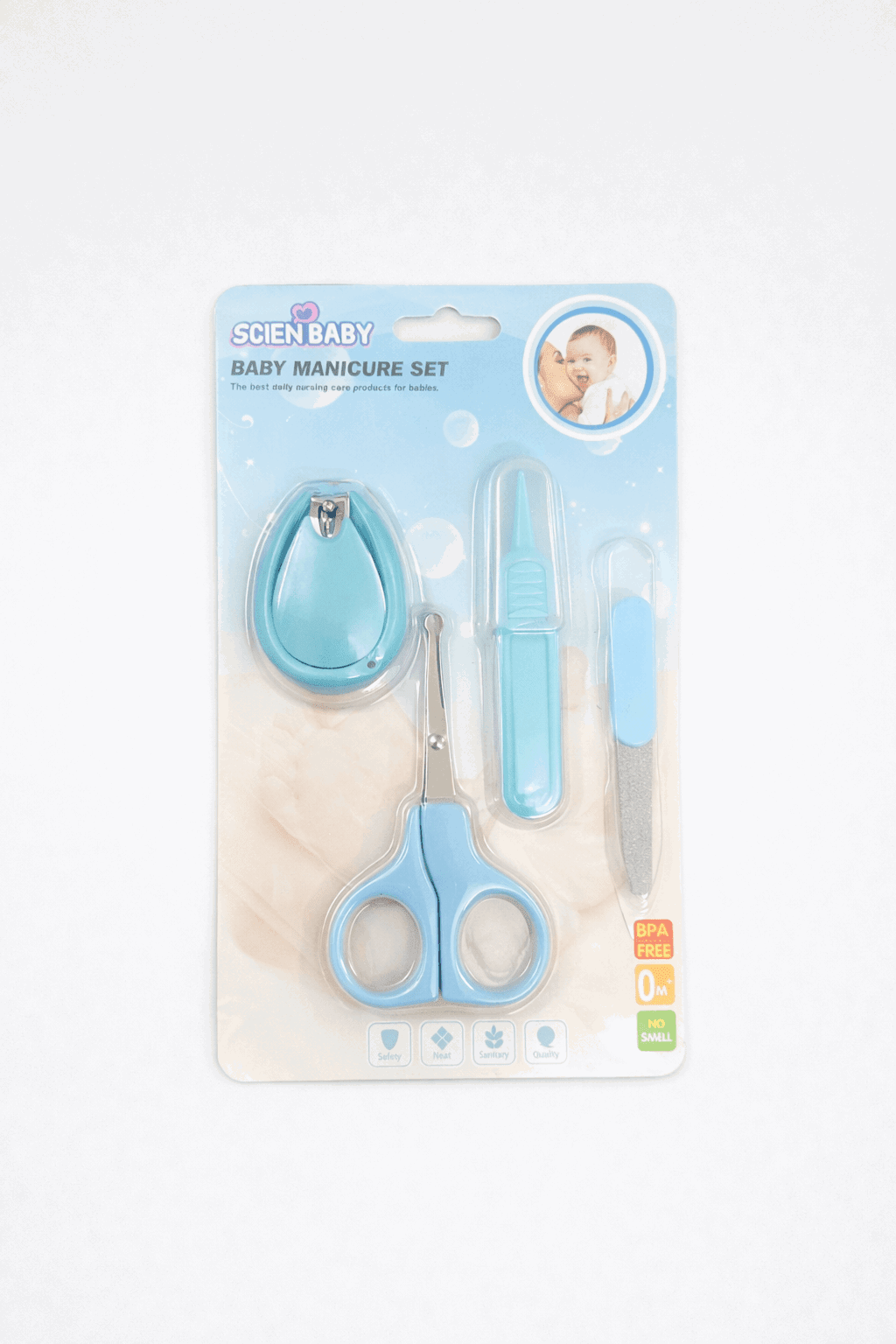 Pcs Baby Care Kit Blue - Kiddiesco Main image