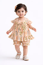 Peach Toned Summer Children's outfit - Kiddiesco
