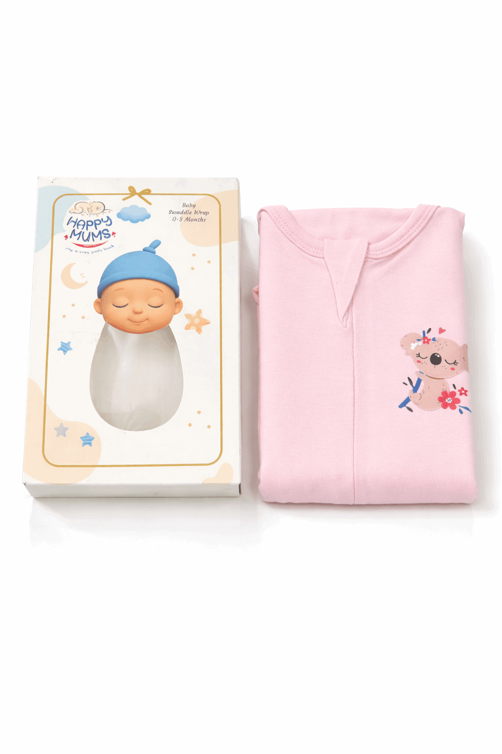 Pink Baby Swaddle Wrap - Kiddiesco