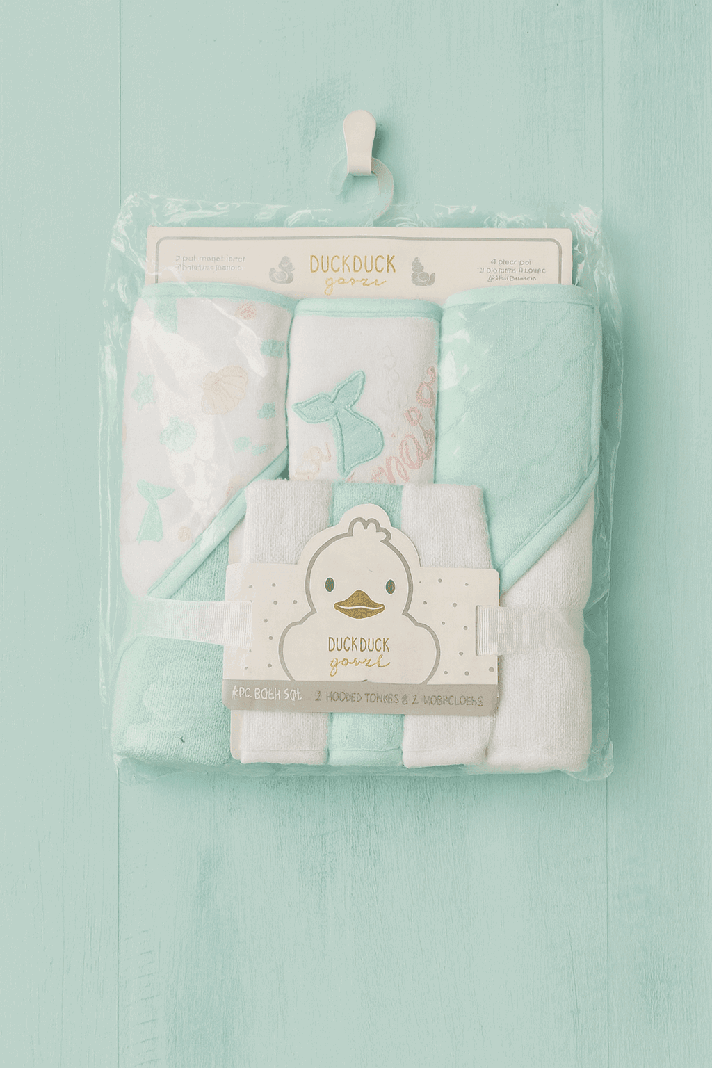Pink Duckling Delight Towel Set - Kiddiesco