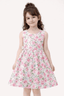 Pink Floral Fairy Frock - Kiddiesco