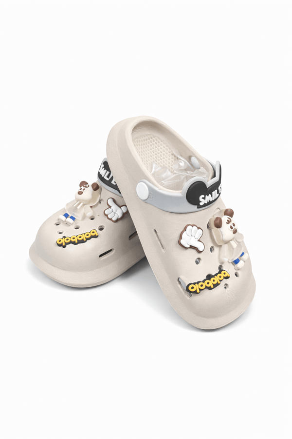Playful smiley crocs Kdc 011 - Kiddiesco