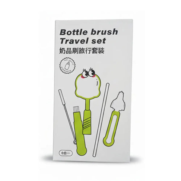 Portable Baby Feeding Bottle Brush Travel Set - Kiddiesco