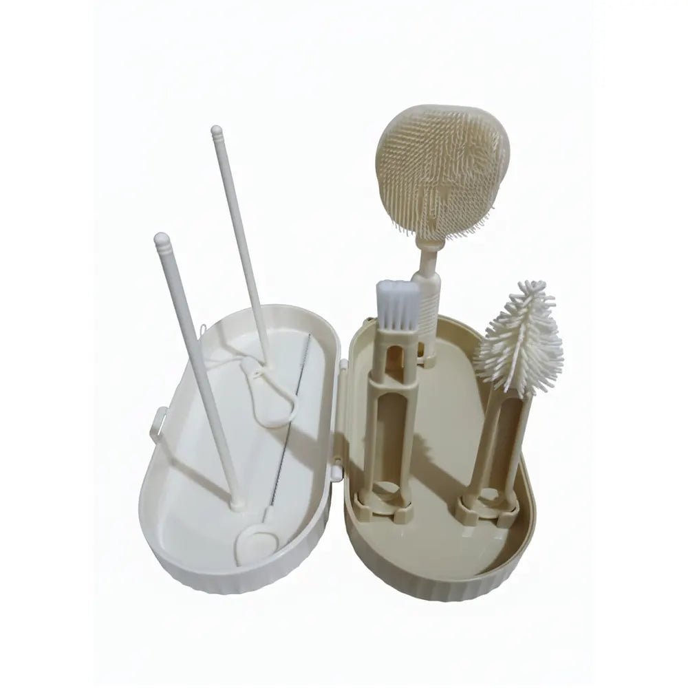 Portable Baby Feeding Bottle Brush Travel Set - Kiddiesco