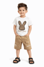 Rabbit Head Boys Summer 2Piece Set - Kiddiesco