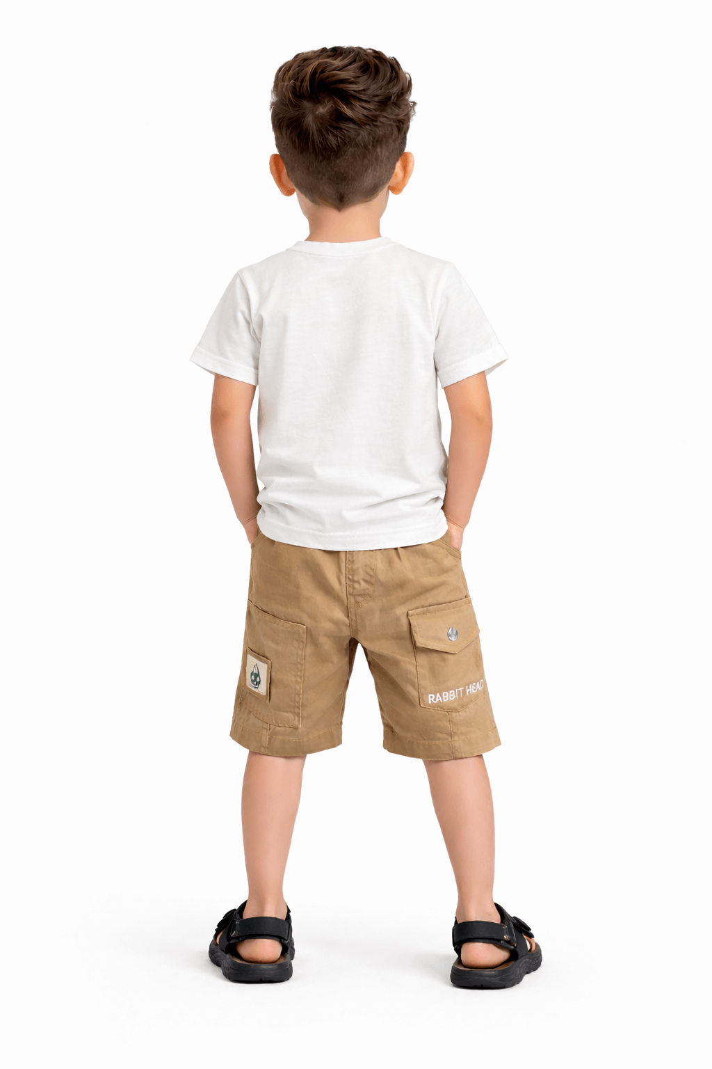 Rabbit Head Boys Summer 2Piece Set - Kiddiesco