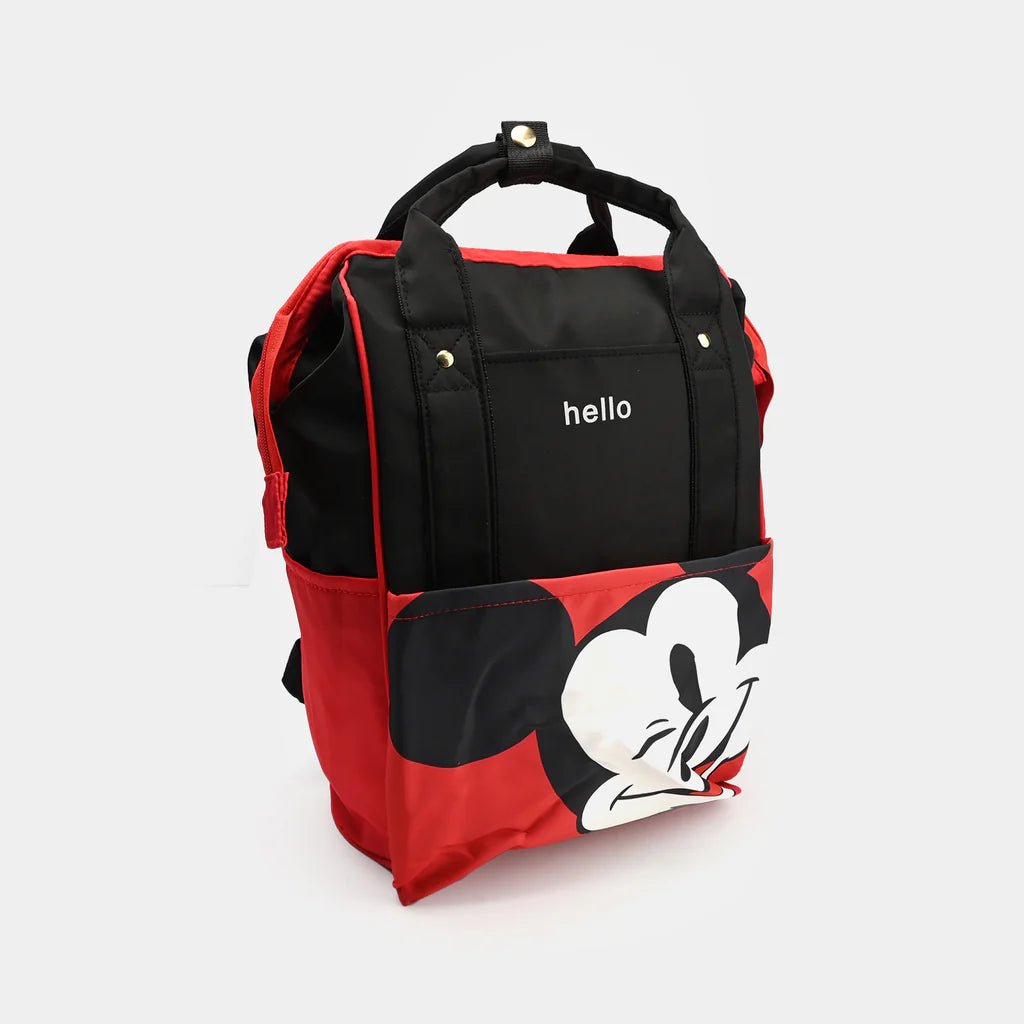 Red Mickey BABY CARE MOTHER BACK PACK KDC 41 - Kiddiesco
