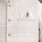 Royal Embroidered Waistcoat Suit Set KDC 028 - Kiddiesco