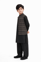 Royal Embroidered Waistcoat Suit Set KDC 029 - Kiddiesco