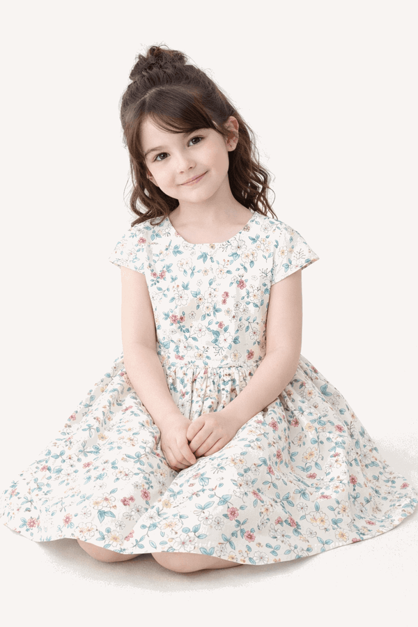 Skin Floral Fairy Frock - Kiddiesco