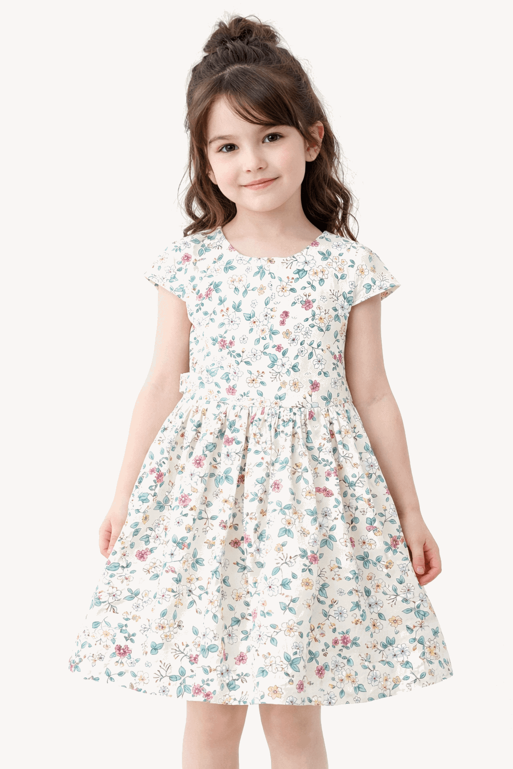Skin Floral Fairy Frock - Kiddiesco