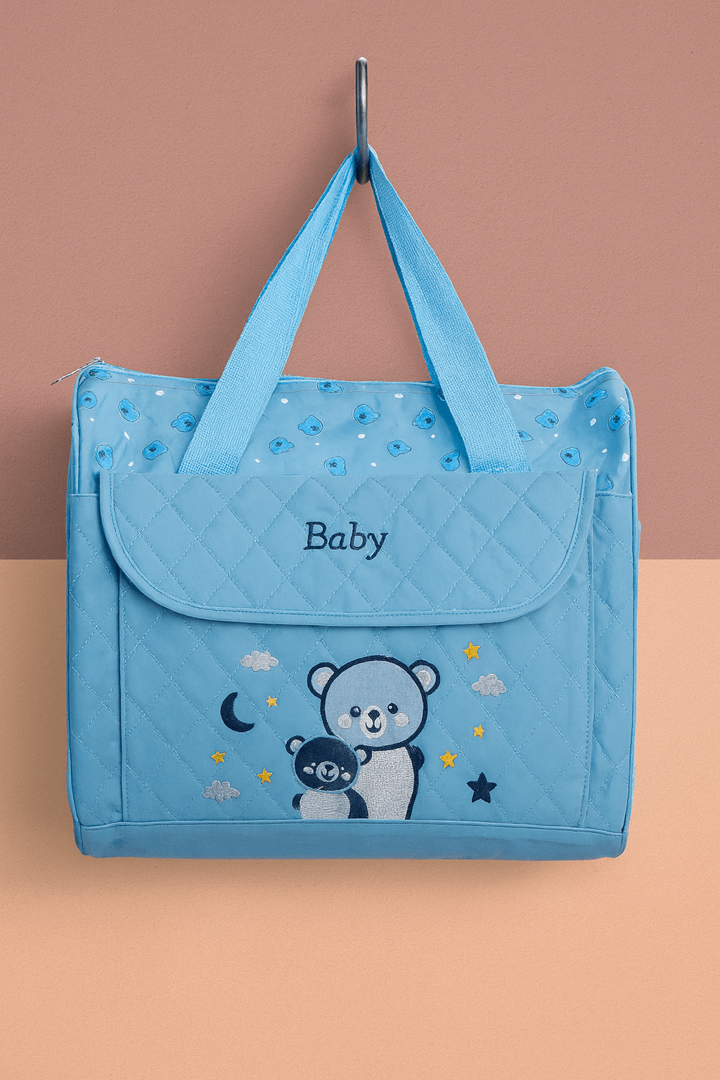 Sky Blue Baby Travel Bag KDC 08 - Kiddiesco