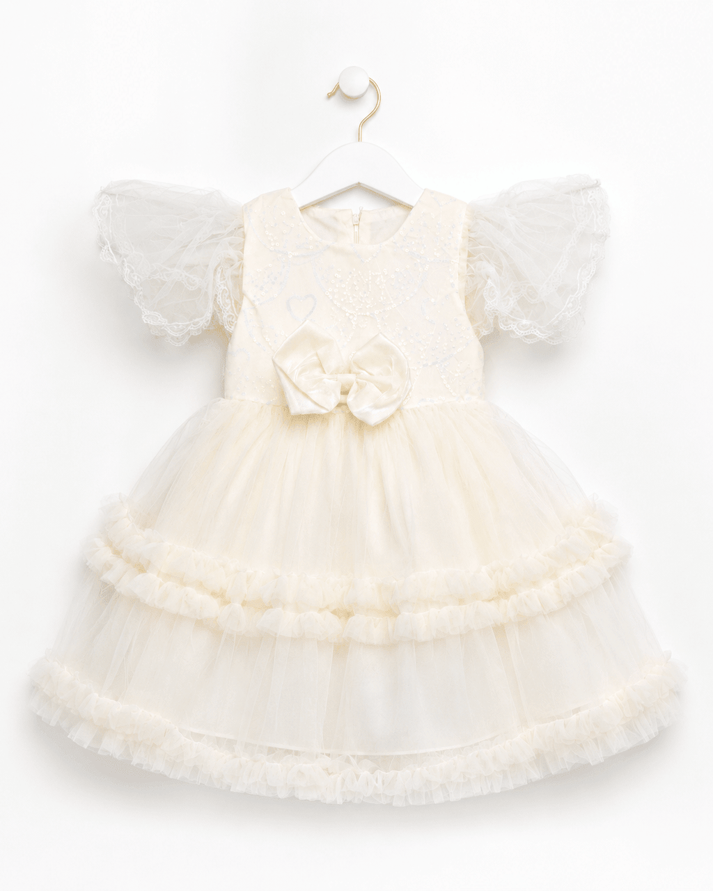 Snow Pearl Party Frock - Kiddiesco