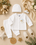 Snowy Bear Baby outfit - Kiddiesco