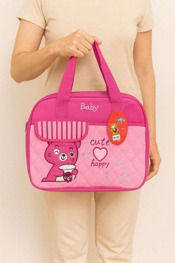 Teddy Bear Travel Organizer Mother Diaper Bag - Kiddiesco