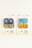 Tiny Treads Delight Baby Anti-Slip Socks Pack of 2 KDS 037 - Kiddiesco