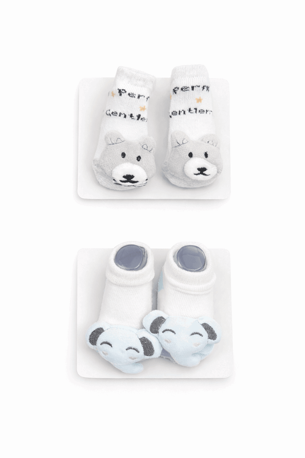 Tiny Treads Delight Baby Socks Pack of 2 KDS 042 - Kiddiesco Main image