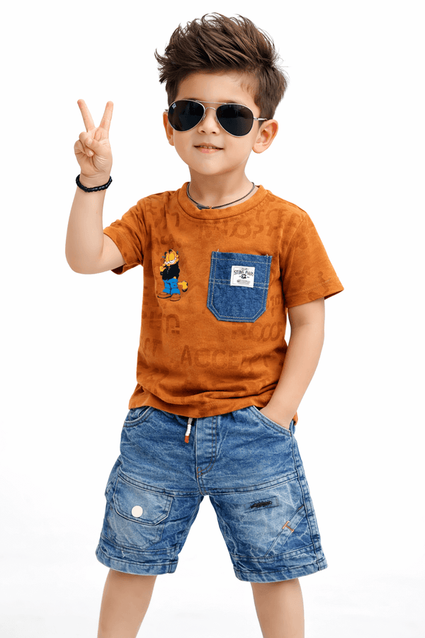 Trendy Boys Summer Outfit Set - Kiddiesco