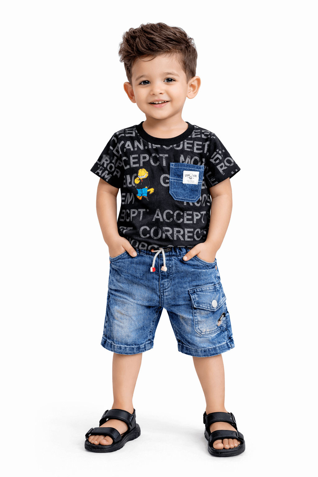 Trendy Boys Summer Outfit Set - Kiddiesco