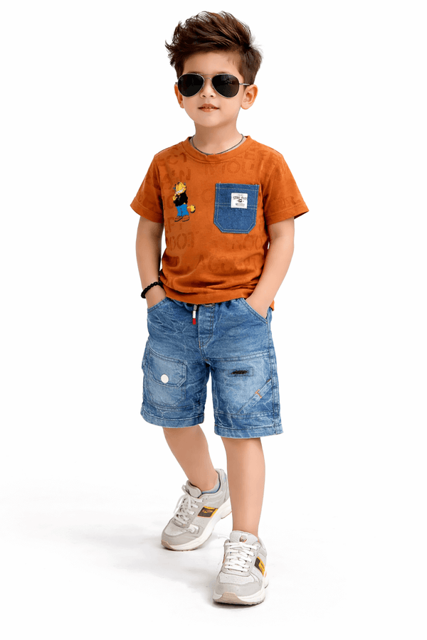 Trendy Boys Summer Outfit Set - Kiddiesco