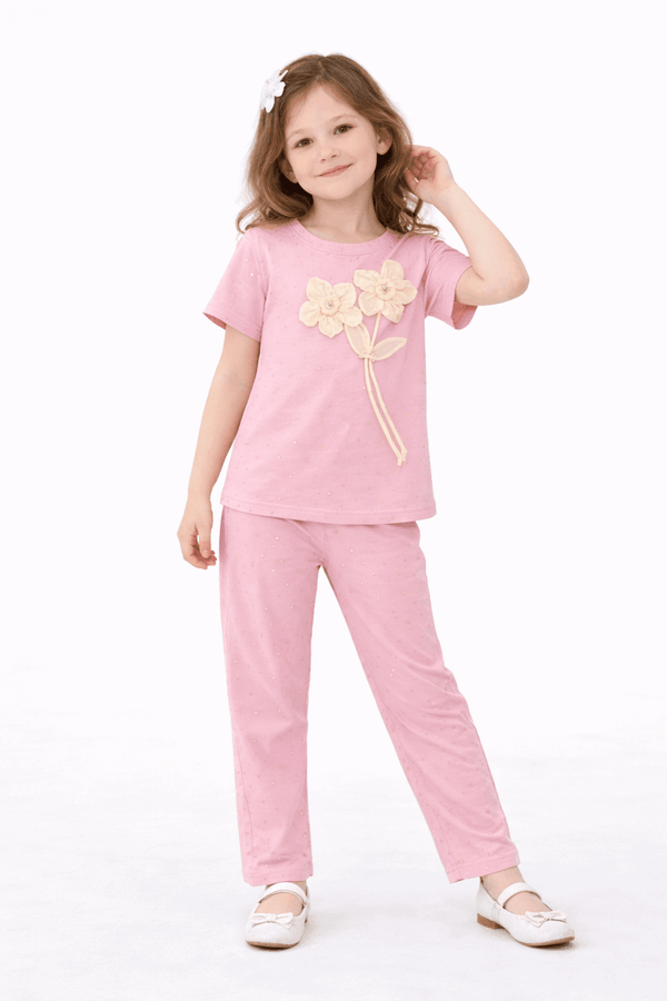 Twinkle Bloom Outfit 2Pcs - Kiddiesco
