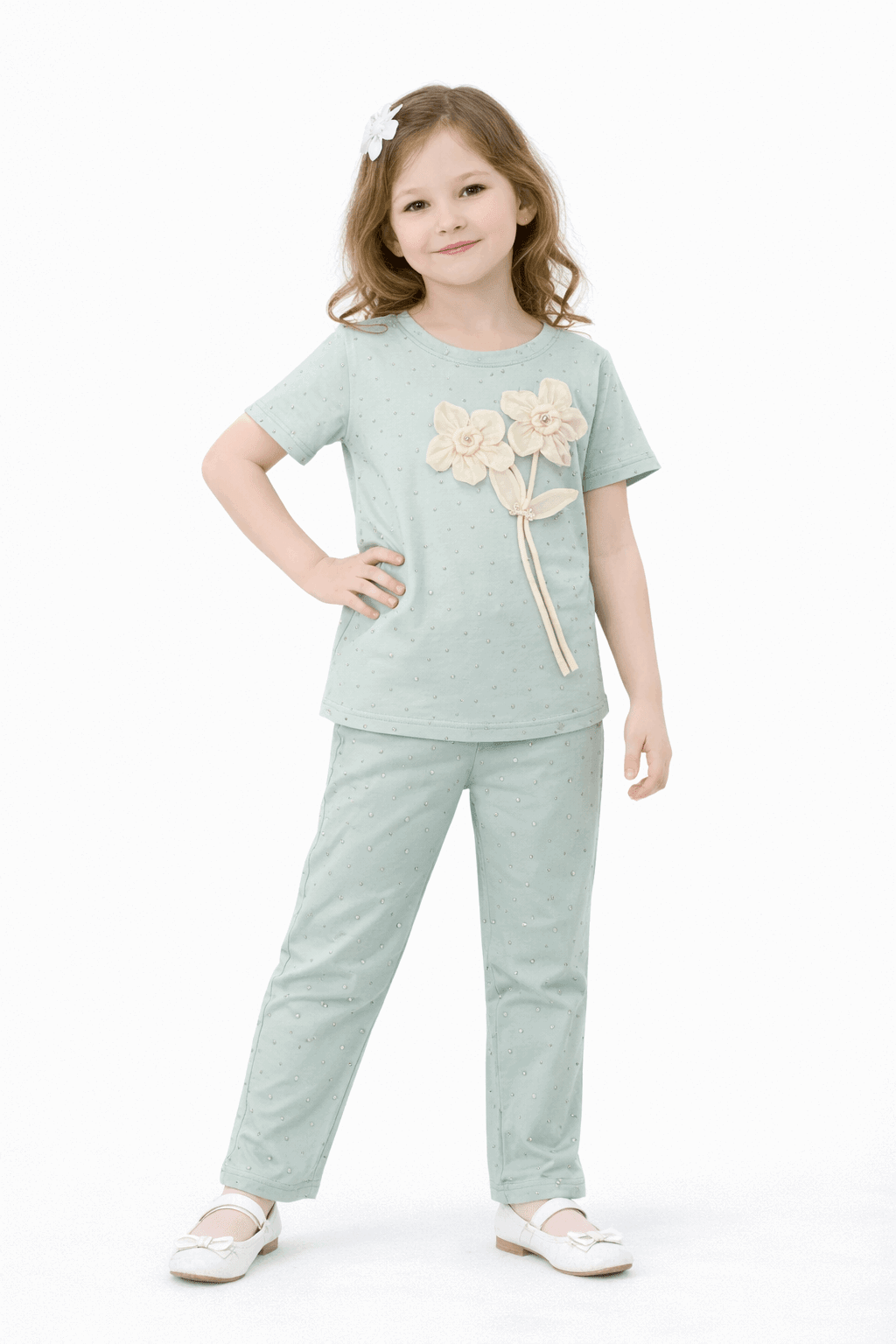 Twinkle Bloom Outfit 2Pcs - Kiddiesco