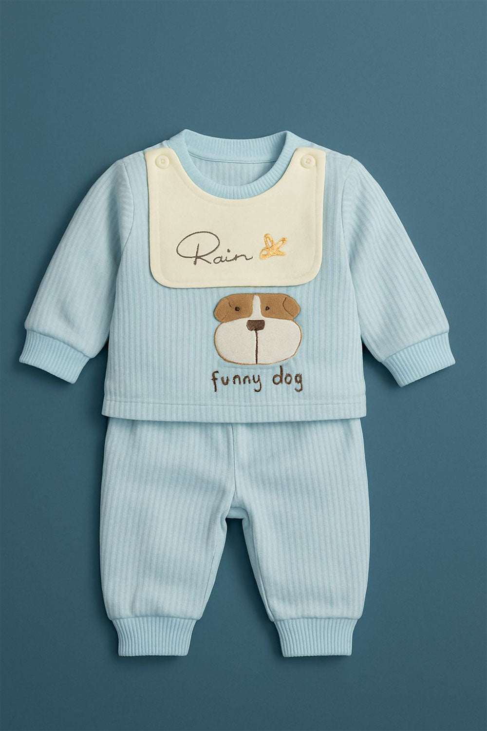 Warmy blue Blossom Babywear - Kiddiesco