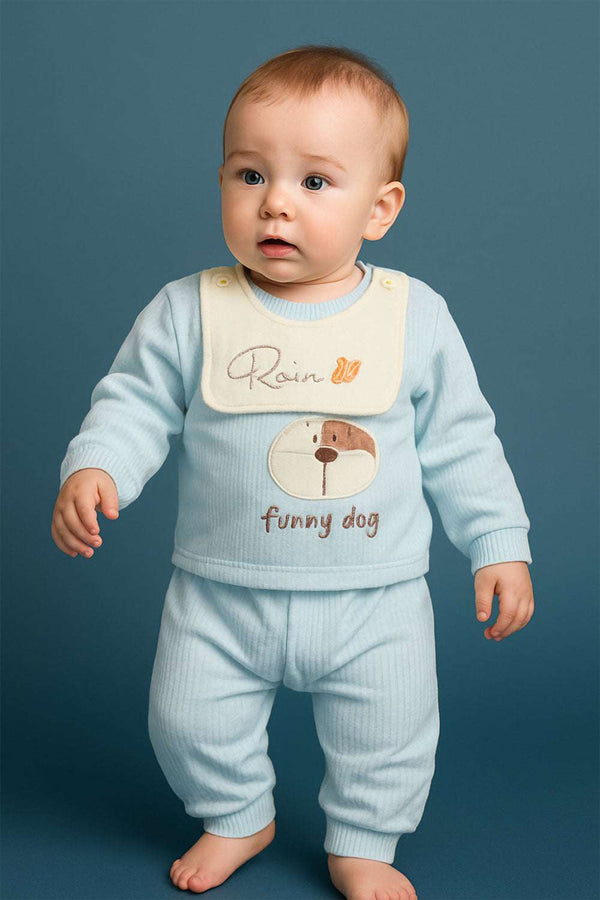 Warmy blue Blossom Babywear - Kiddiesco