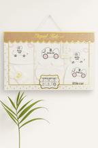 Winter Born Baby Cloth Journey Pink Gift Set 10 Pcs - Kiddiesco