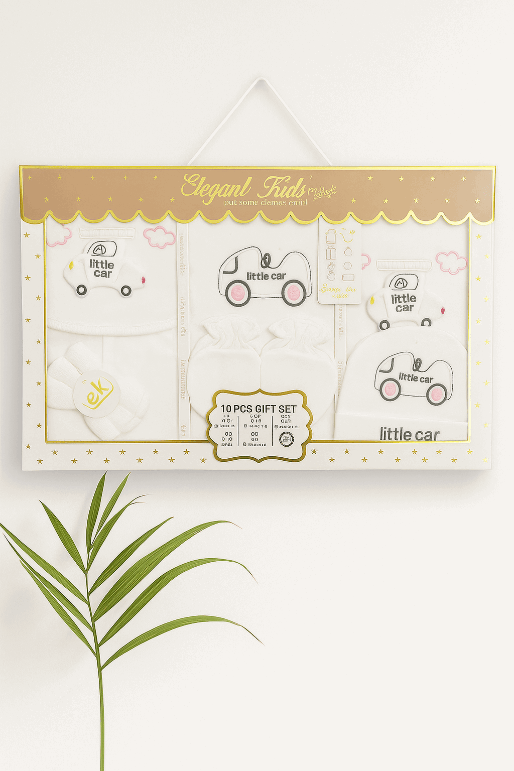 Winter Born Baby Cloth Journey Pink Gift Set 10 Pcs - Kiddiesco
