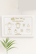 Winter Born Baby Cloth Journey Pink Gift Set 10 Pcs - Kiddiesco