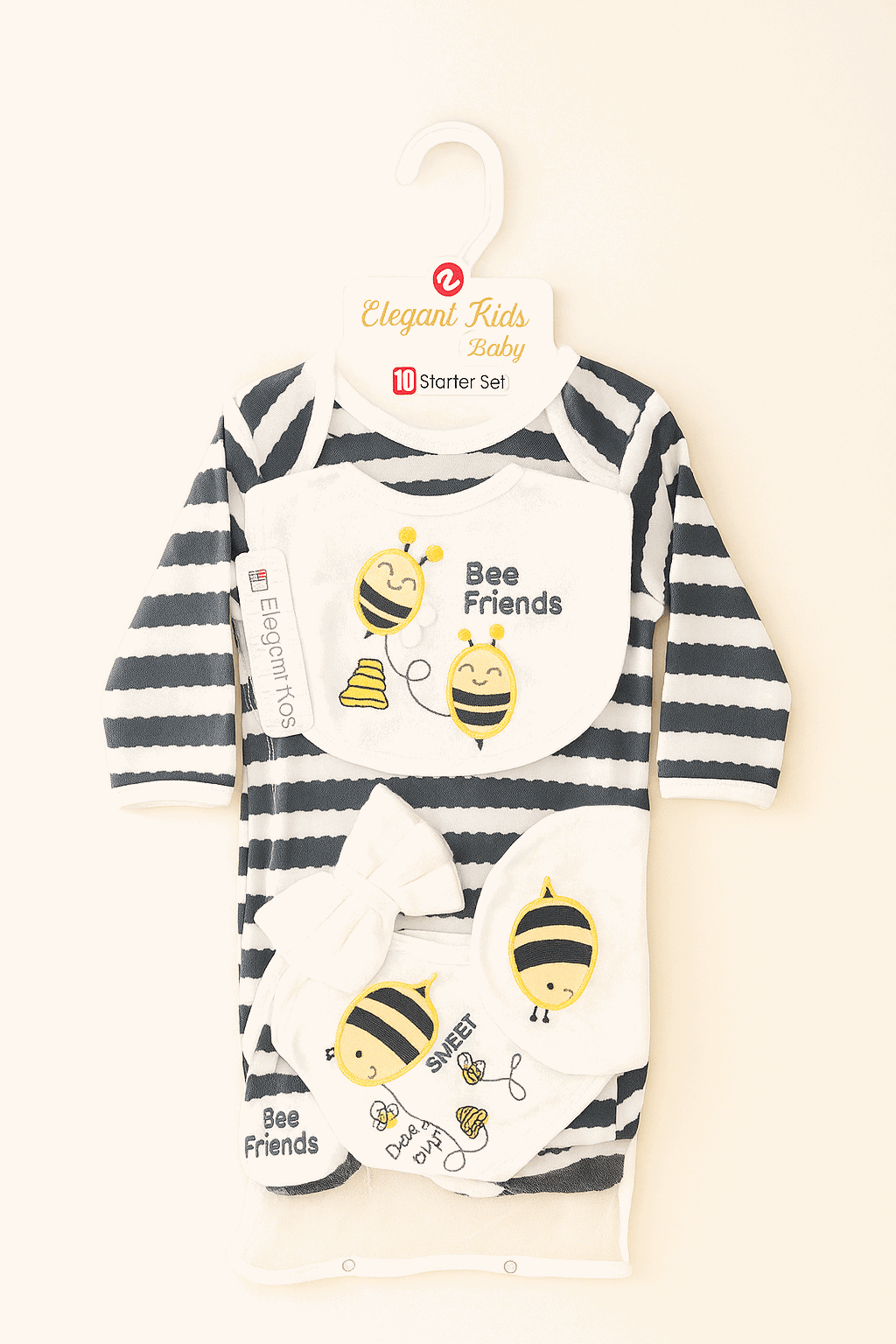 Winter Born Baby Velvet Cloth Gift Set 10 Pcs KDC 031 - Kiddiesco Main image