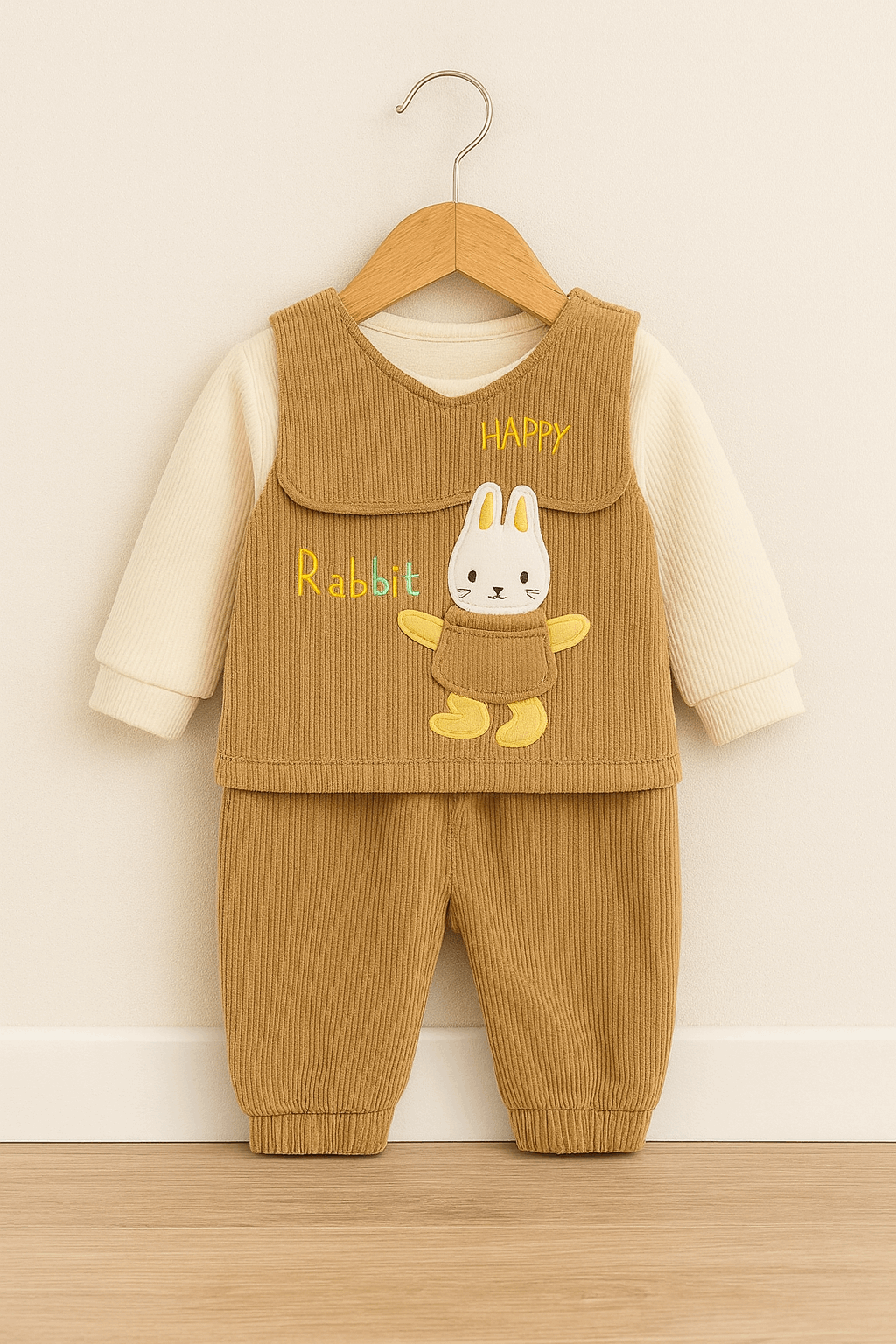 Winter Little Joy Outfit Brown KDC 020 - Kiddiesco Main image