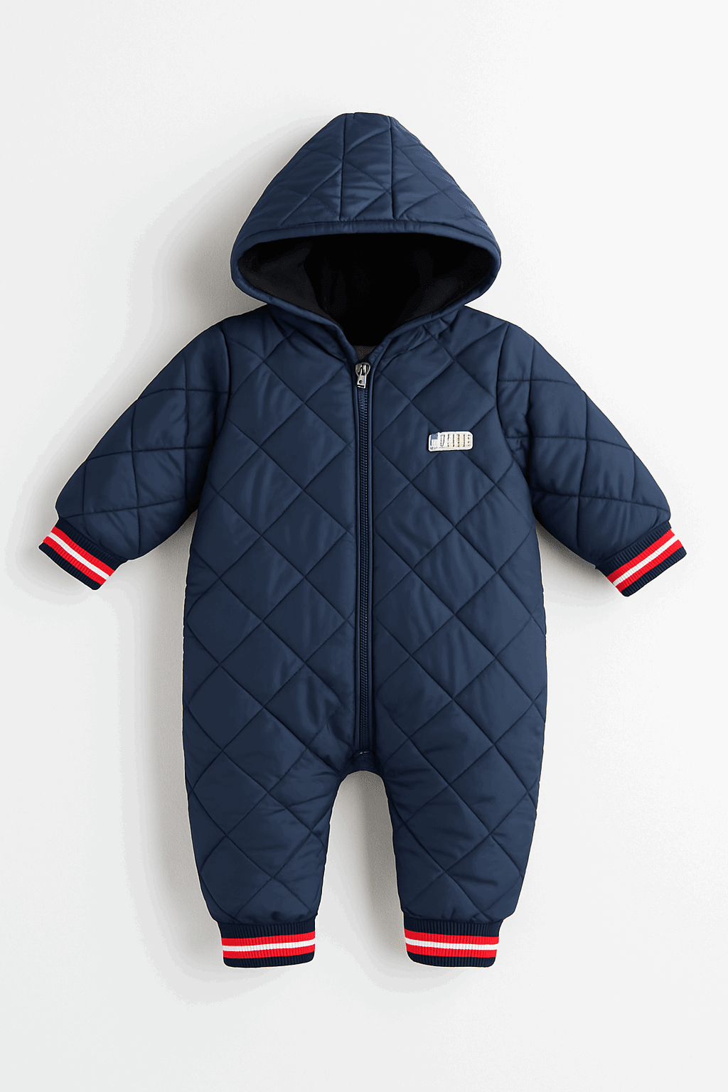 Winter Qulited Jacket Romper Baby Outfit KDC 199 - Kiddiesco