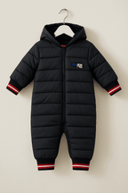 Winter Qulited Jacket Romper Baby Outfit KDC 199 - Kiddiesco