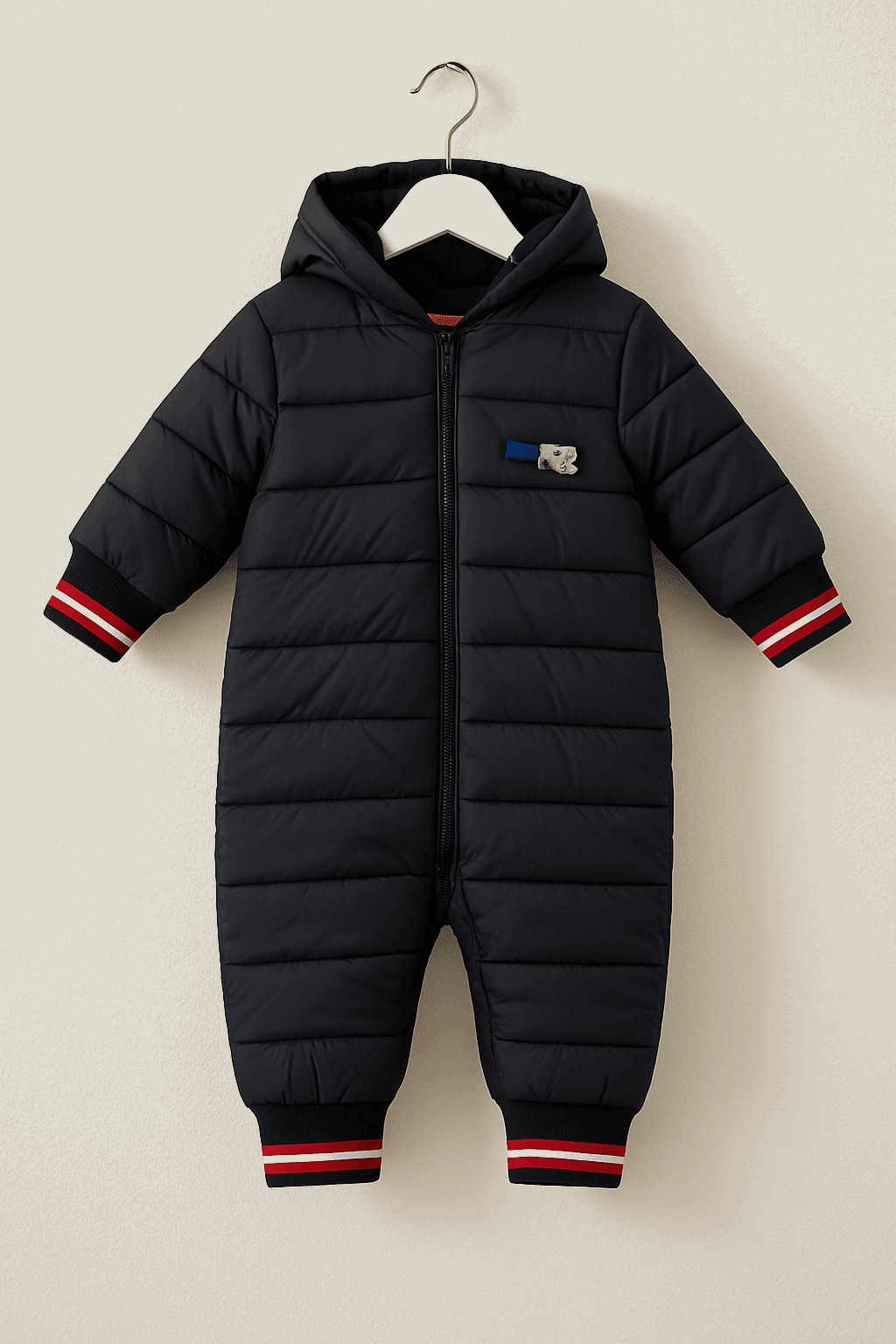 Winter Qulited Jacket Romper Baby Outfit KDC 199 - Kiddiesco