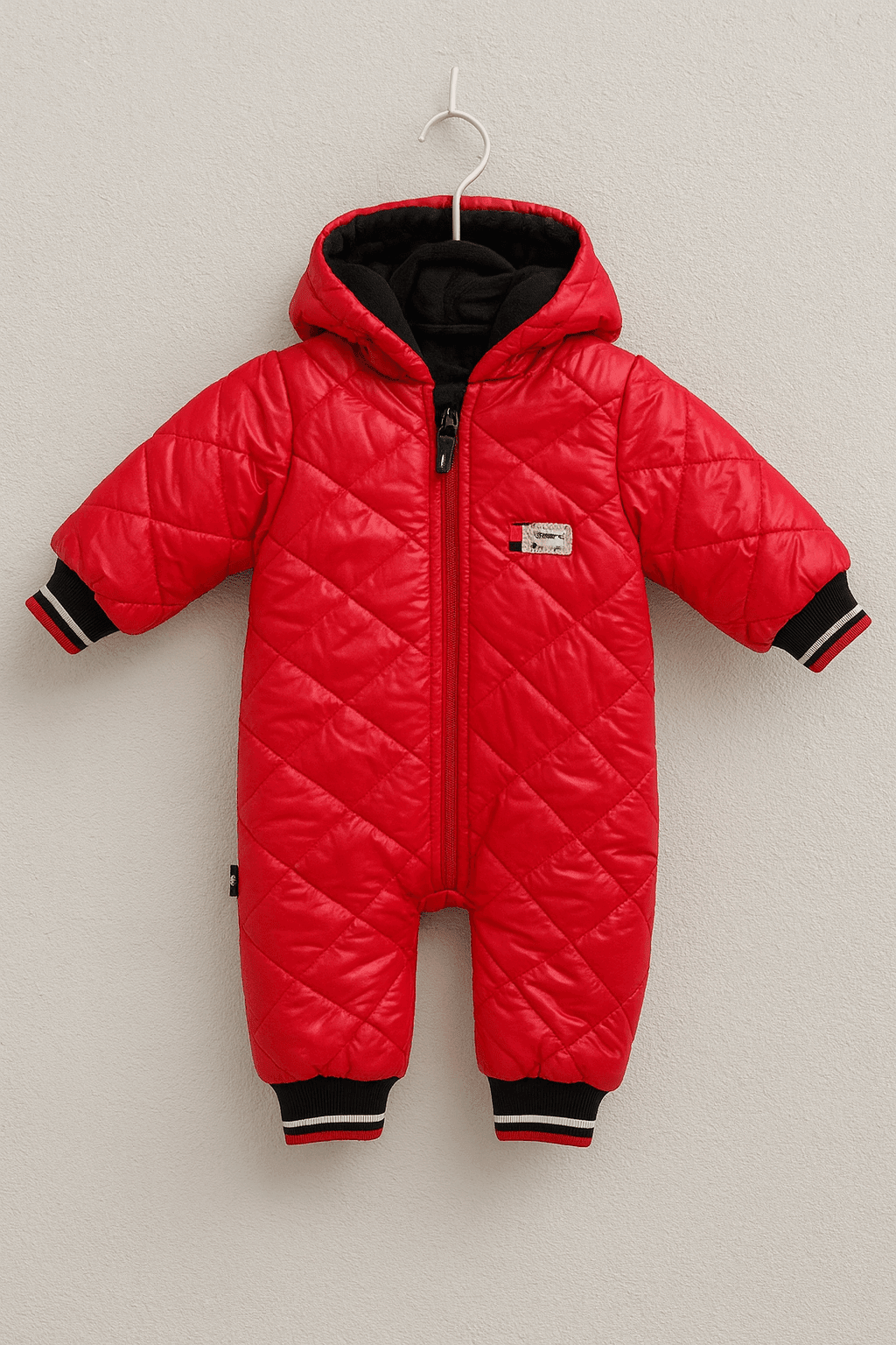 Winter Qulited Jacket Romper Baby Outfit KDC 199 - Kiddiesco