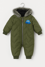 Winter Qulited Jacket Romper Baby Outfit KDC 202 - Kiddiesco