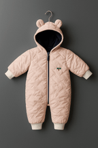 Winter Qulited Jacket Romper Baby Outfit KDC 202 - Kiddiesco