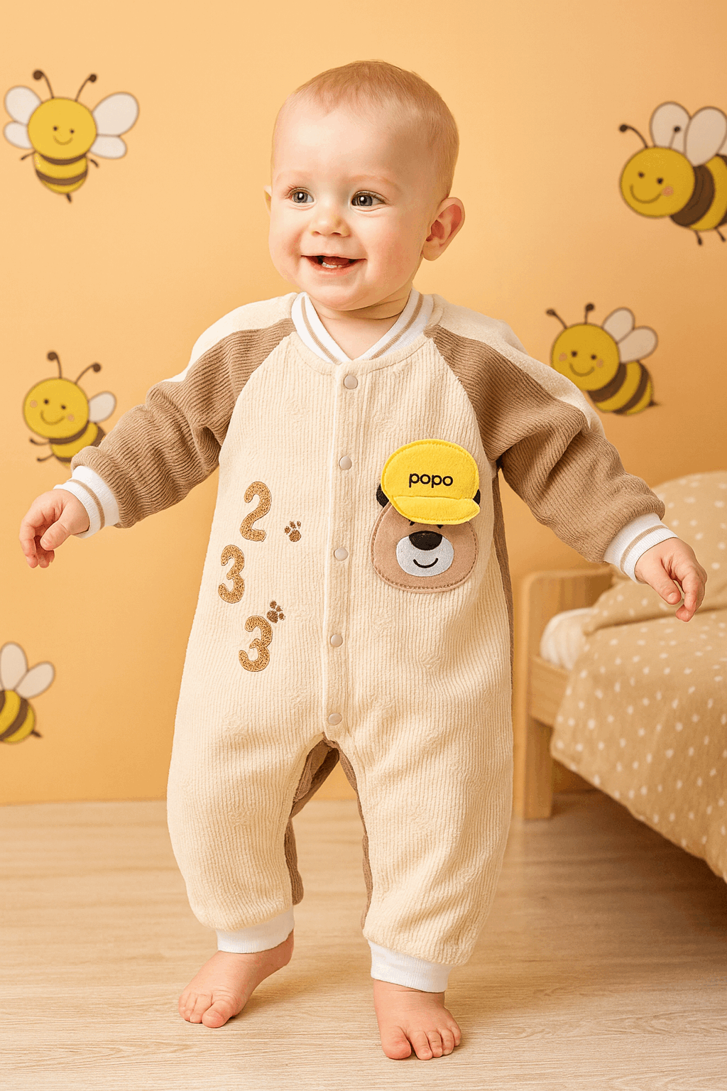 Winter Romper Baby Outfit KDC 187 - Kiddiesco