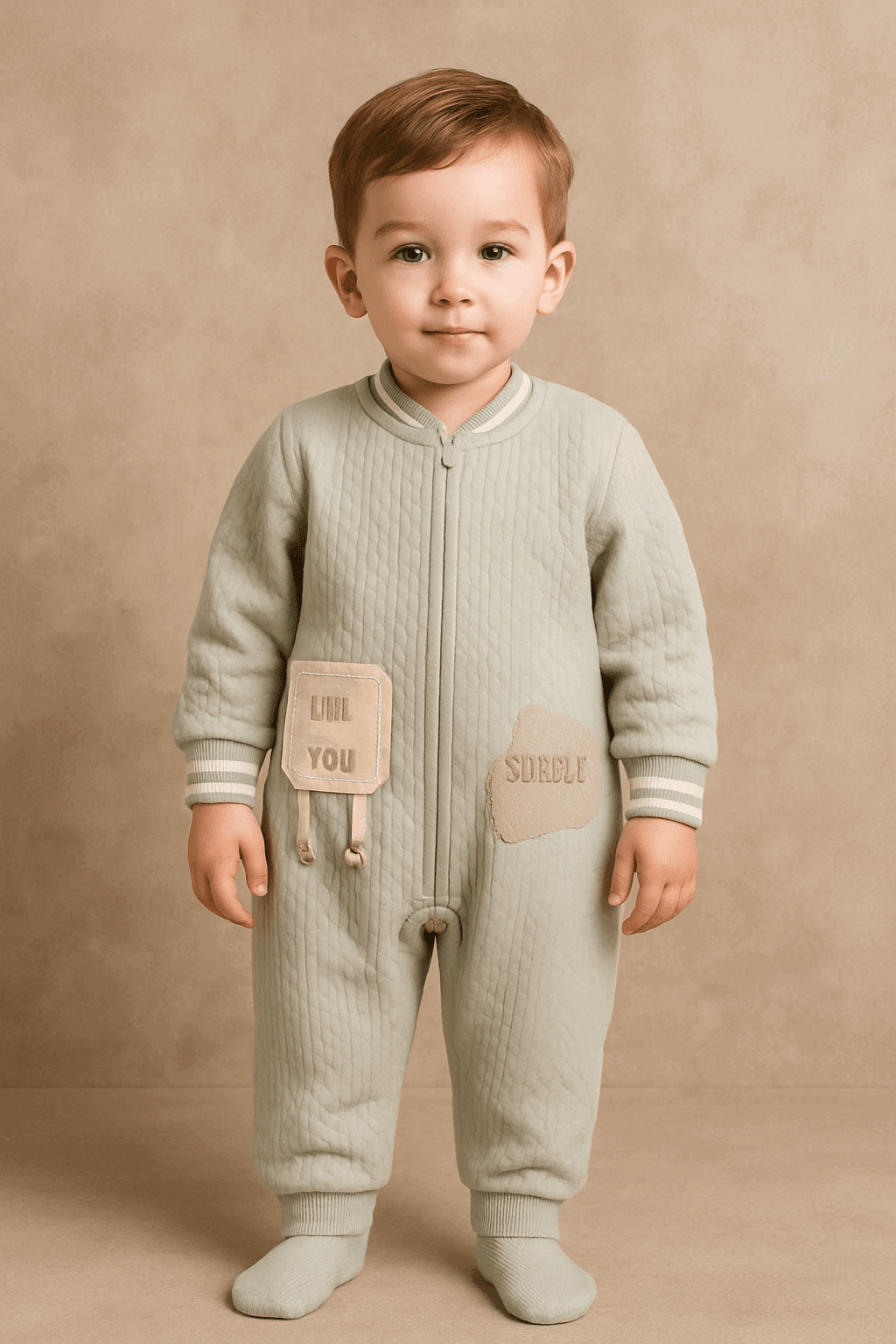 Winter Romper Baby Outfit KDC 193 - Kiddiesco