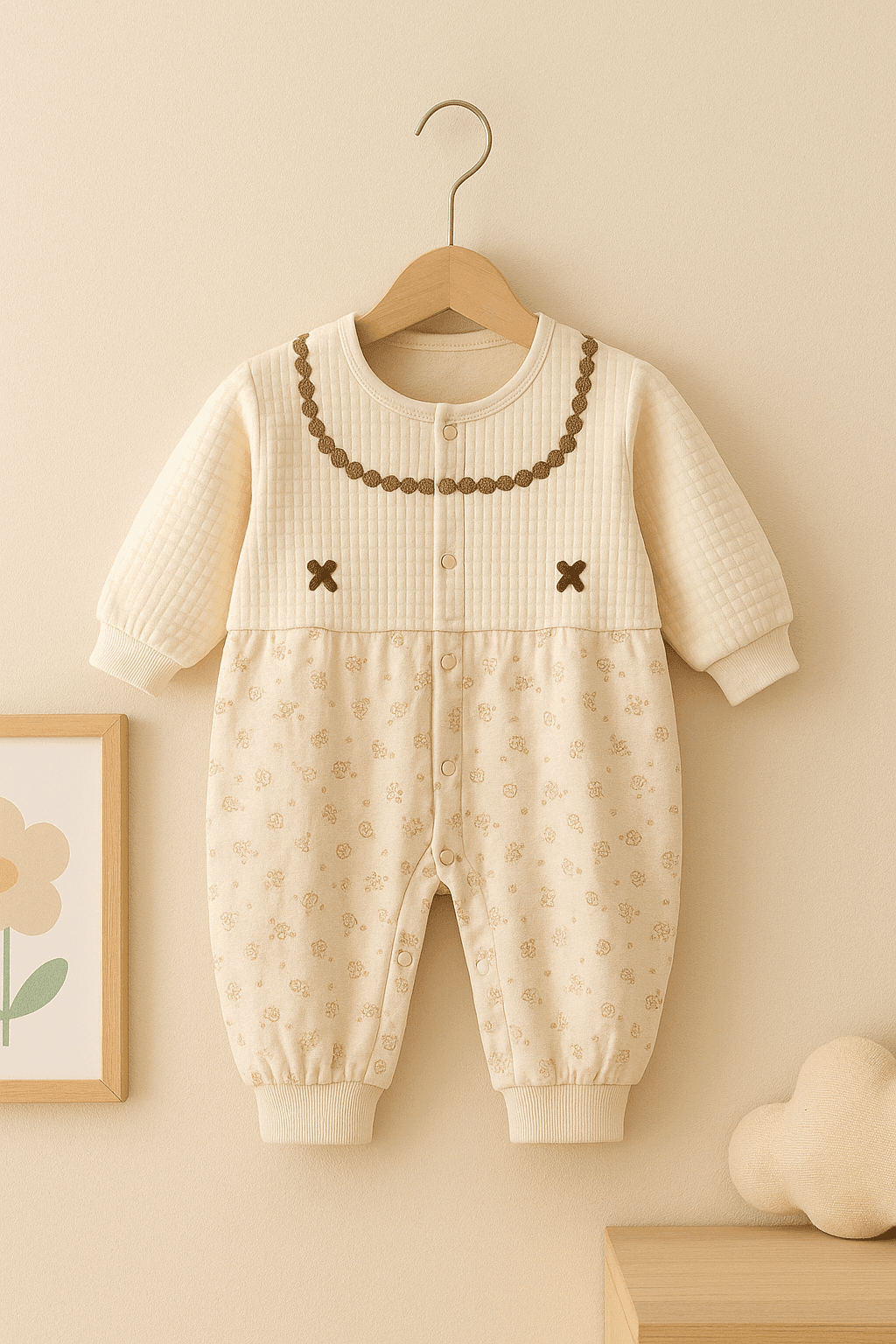 Winter Romper Baby Outfit KDC 195 Secondary image