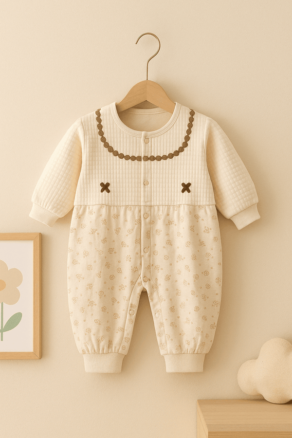 Winter Romper Baby Outfit KDC 195 - Kiddiesco