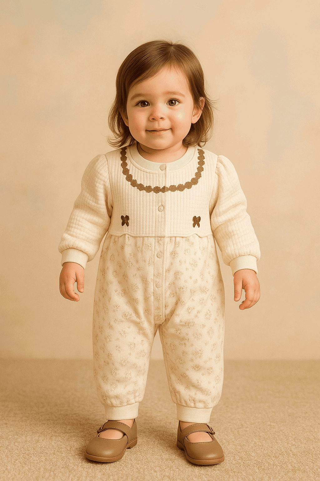Winter Romper Baby Outfit KDC 195 - Kiddiesco