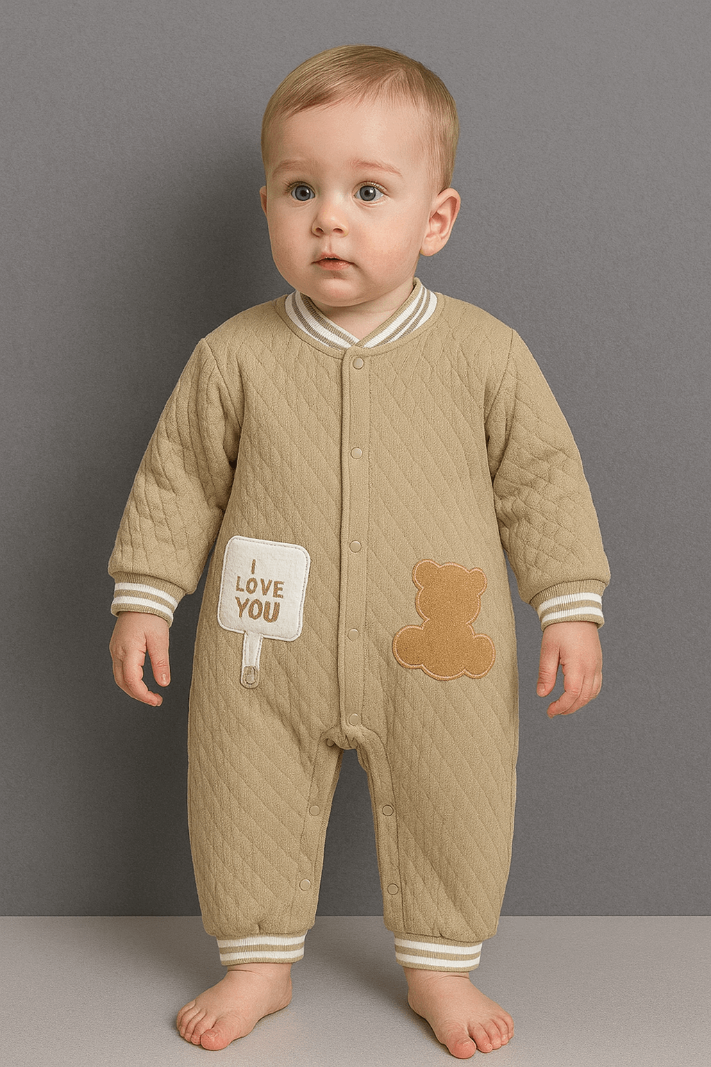 Winter Romper Baby Outfit KDC 196 - Kiddiesco