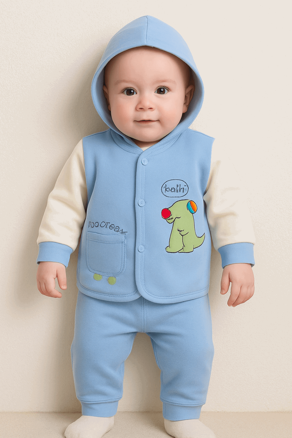 Winter Sweat Shirt & Pajama Set 059 - Kiddiesco
